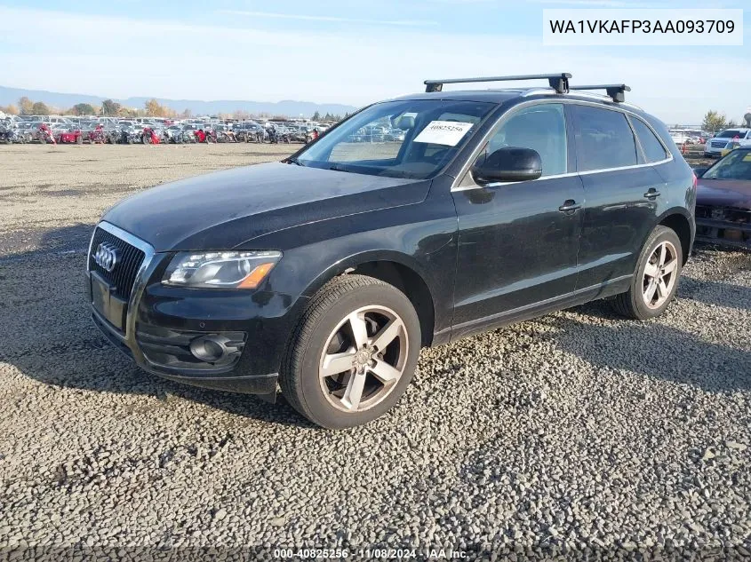 2010 Audi Q5 3.2 Premium VIN: WA1VKAFP3AA093709 Lot: 40825256