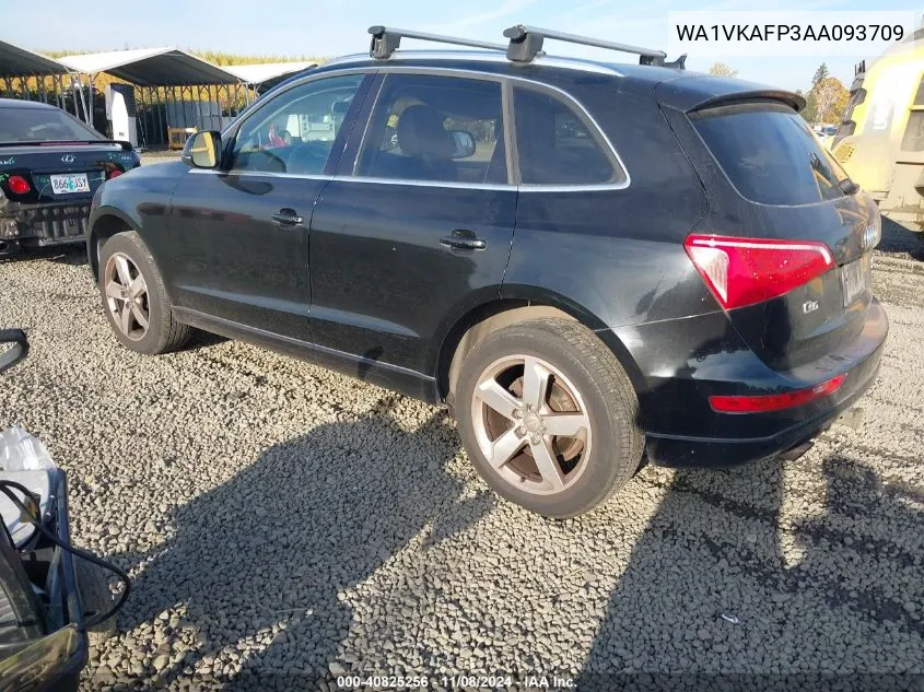 2010 Audi Q5 3.2 Premium VIN: WA1VKAFP3AA093709 Lot: 40825256