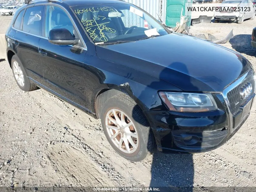 2010 Audi Q5 3.2 Premium VIN: WA1CKAFP8AA025123 Lot: 40841403