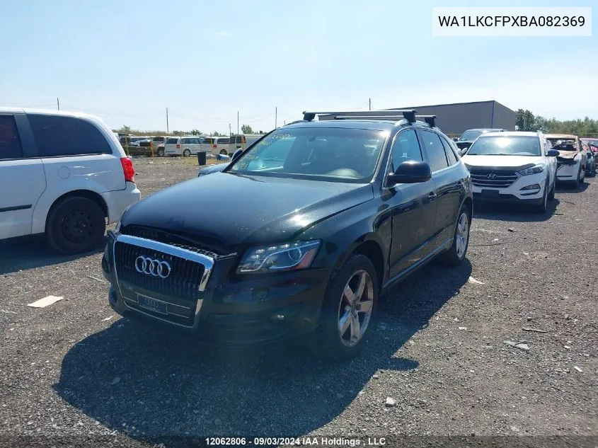 WA1LKCFPXBA082369 2011 Audi Q5