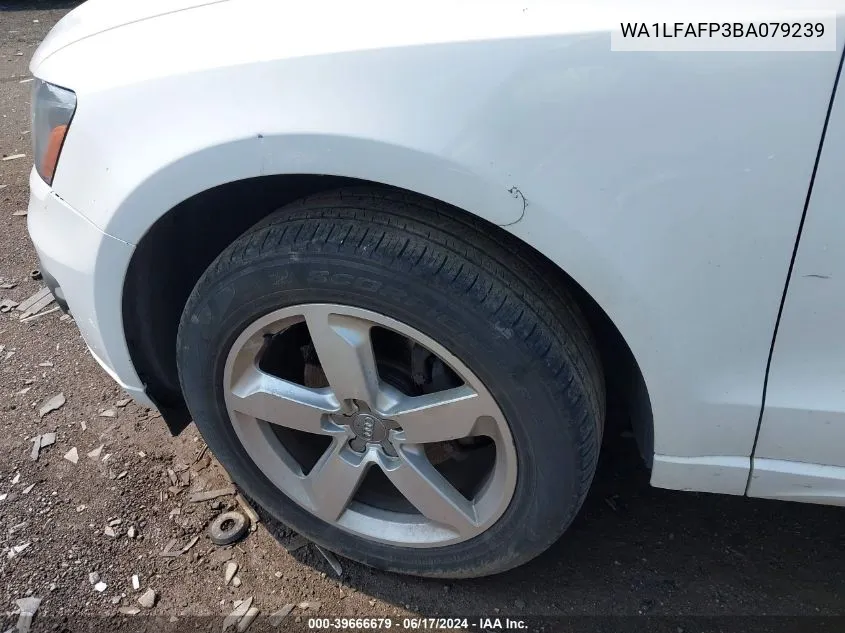 WA1LFAFP3BA079239 2011 Audi Q5 2.0T Premium