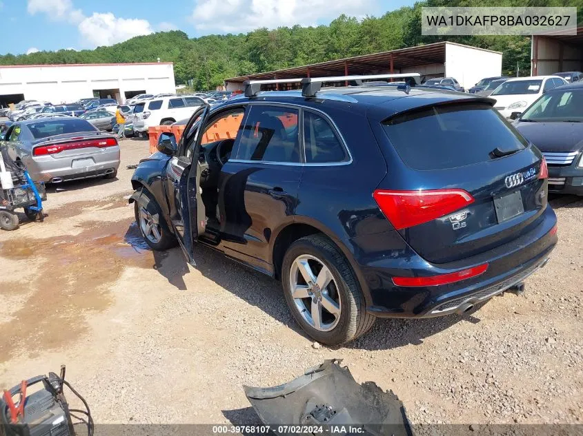 WA1DKAFP8BA032627 2011 Audi Q5 3.2 Premium Plus