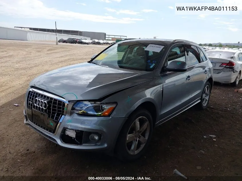 WA1WKAFP4BA011153 2011 Audi Q5 3.2 Premium Plus