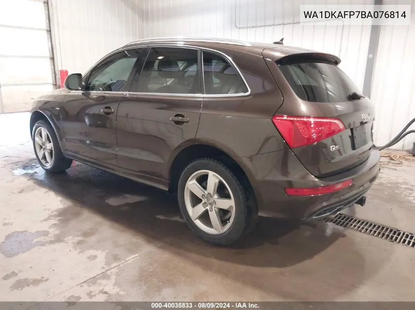 WA1DKAFP7BA076814 2011 Audi Q5 3.2 Premium Plus