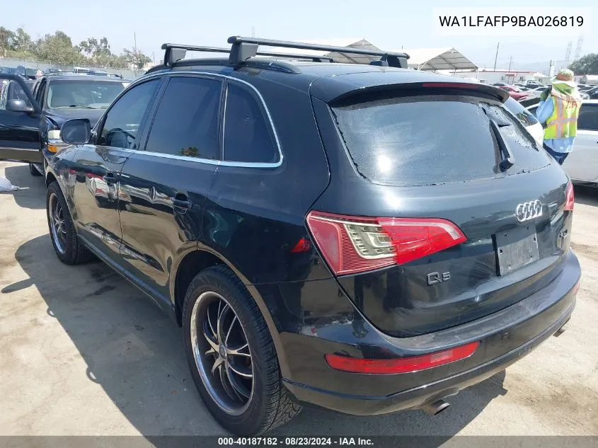 WA1LFAFP9BA026819 2011 Audi Q5 2.0T Premium