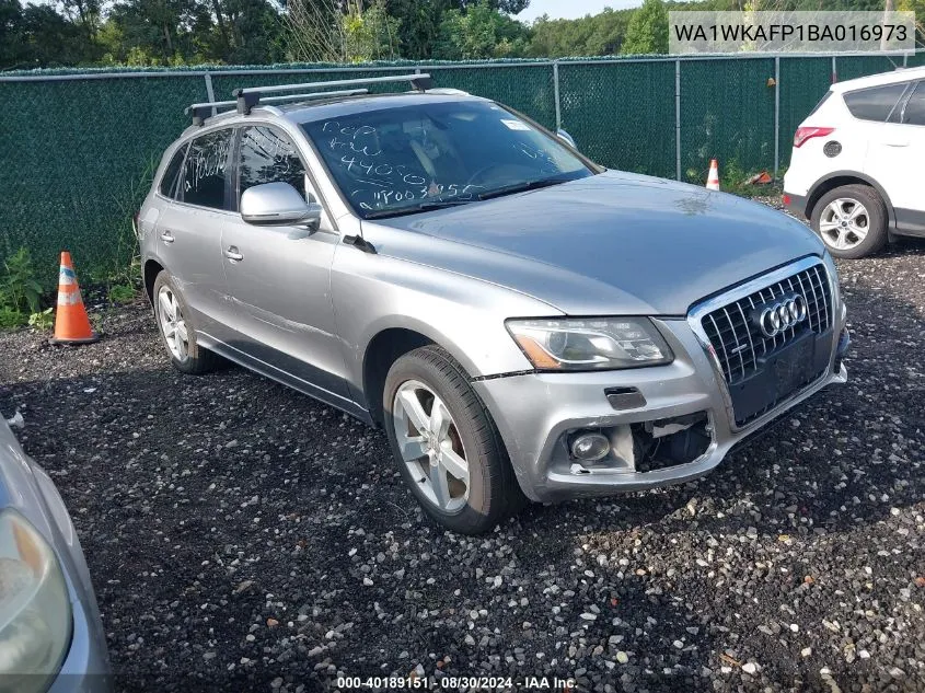 2011 Audi Q5 3.2 Premium Plus VIN: WA1WKAFP1BA016973 Lot: 40189151