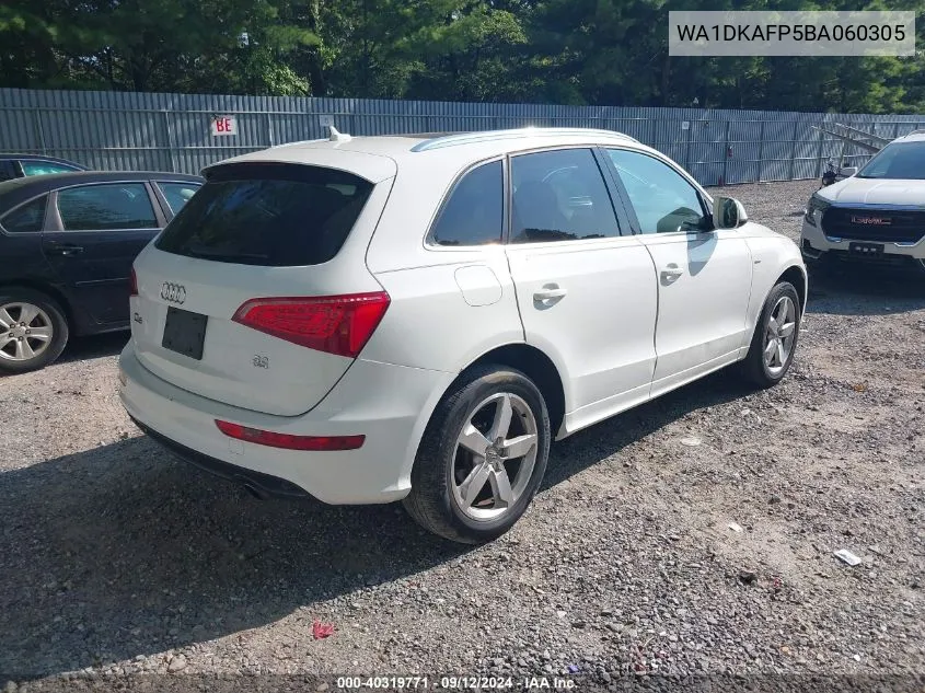 WA1DKAFP5BA060305 2011 Audi Q5 3.2 Premium Plus