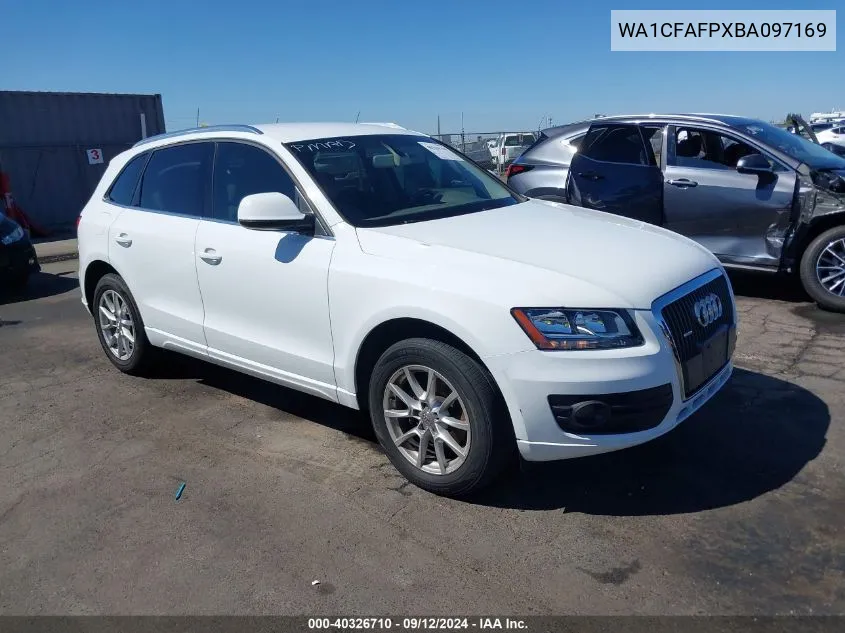 WA1CFAFPXBA097169 2011 Audi Q5 2.0T Premium