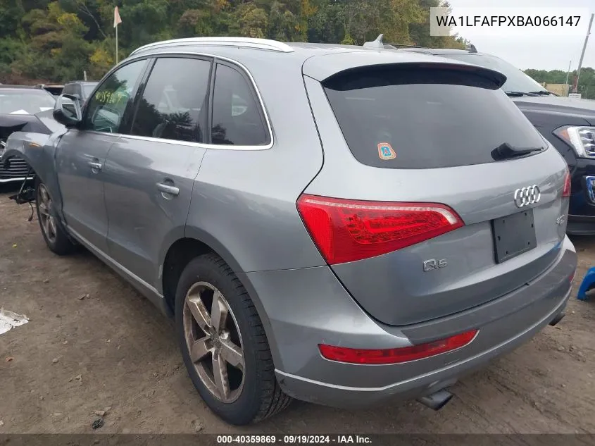 WA1LFAFPXBA066147 2011 Audi Q5 2.0T Premium