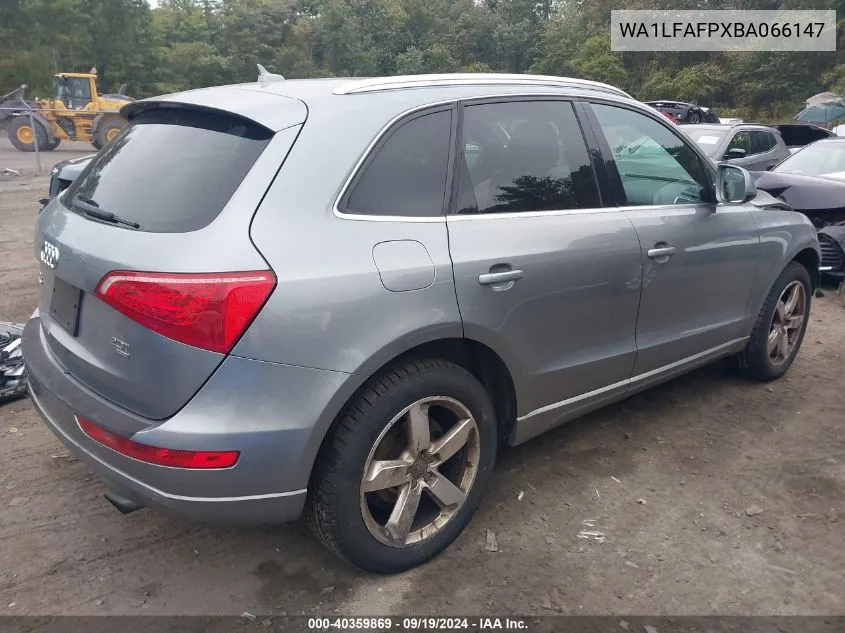 WA1LFAFPXBA066147 2011 Audi Q5 2.0T Premium