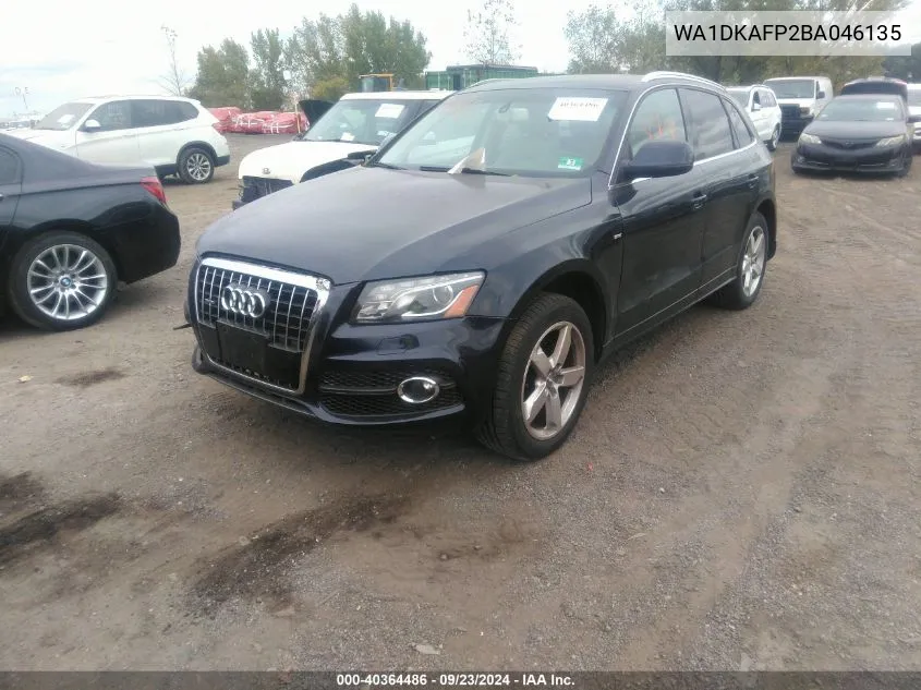 WA1DKAFP2BA046135 2011 Audi Q5 3.2 Premium Plus