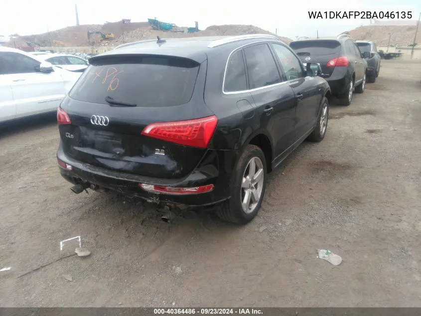 WA1DKAFP2BA046135 2011 Audi Q5 3.2 Premium Plus