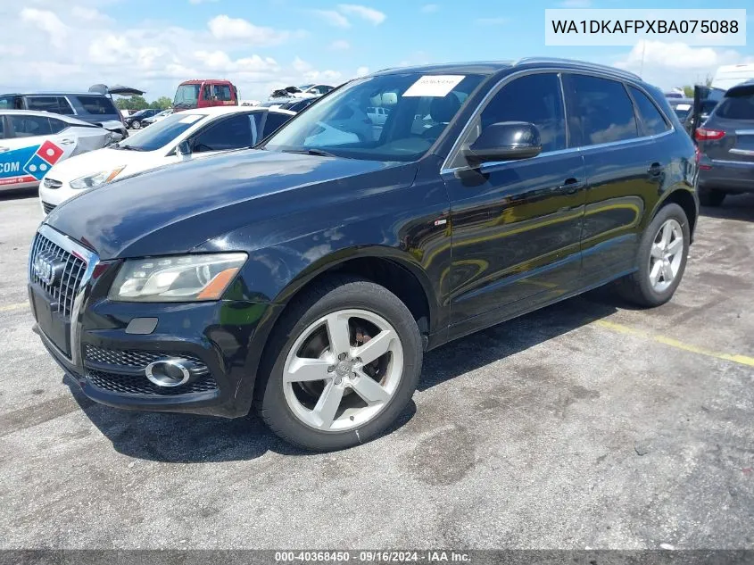 WA1DKAFPXBA075088 2011 Audi Q5 3.2 Premium Plus