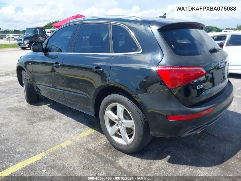 WA1DKAFPXBA075088 2011 Audi Q5 3.2 Premium Plus