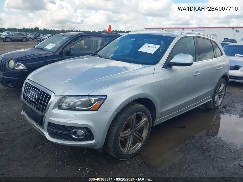 WA1DKAFP2BA007710 2011 Audi Q5 3.2 Premium Plus