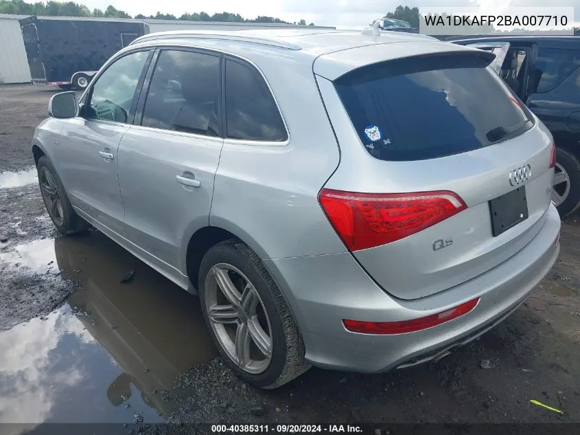 WA1DKAFP2BA007710 2011 Audi Q5 3.2 Premium Plus