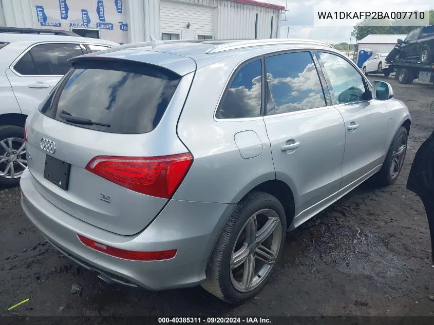 WA1DKAFP2BA007710 2011 Audi Q5 3.2 Premium Plus