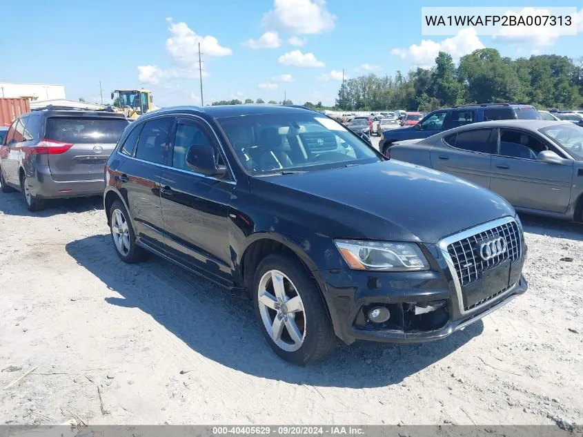 WA1WKAFP2BA007313 2011 Audi Q5 3.2 Premium Plus