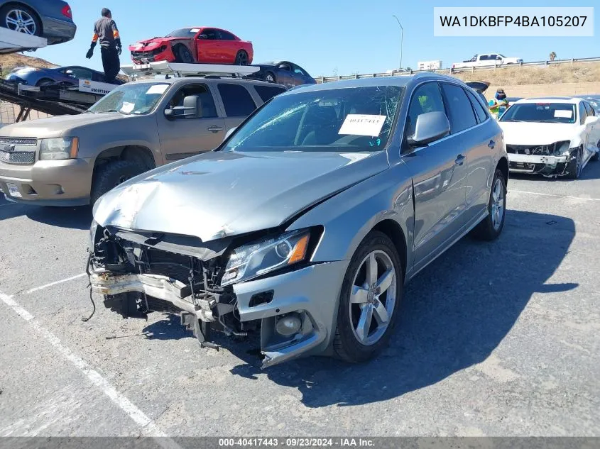 WA1DKBFP4BA105207 2011 Audi Q5 3.2 Premium Plus