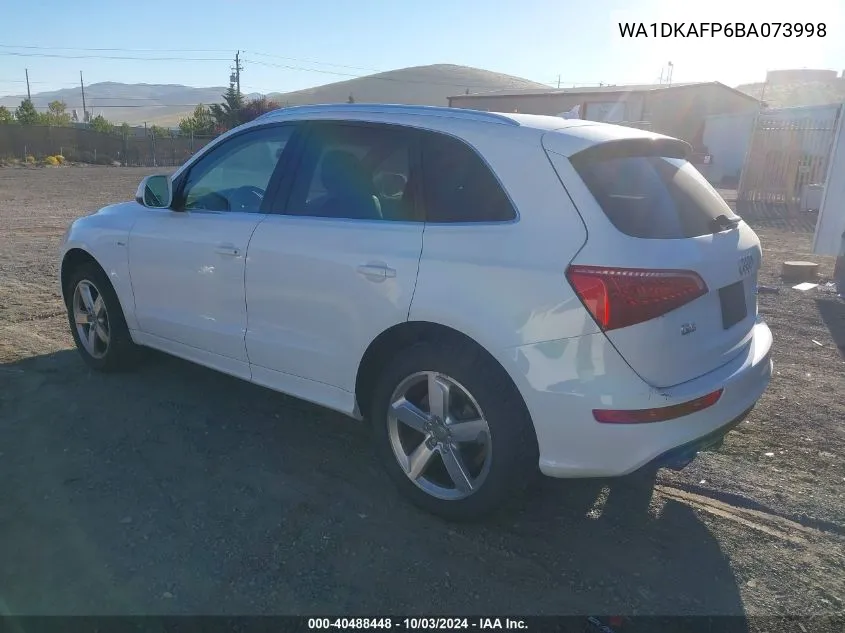 WA1DKAFP6BA073998 2011 Audi Q5 3.2 Premium Plus