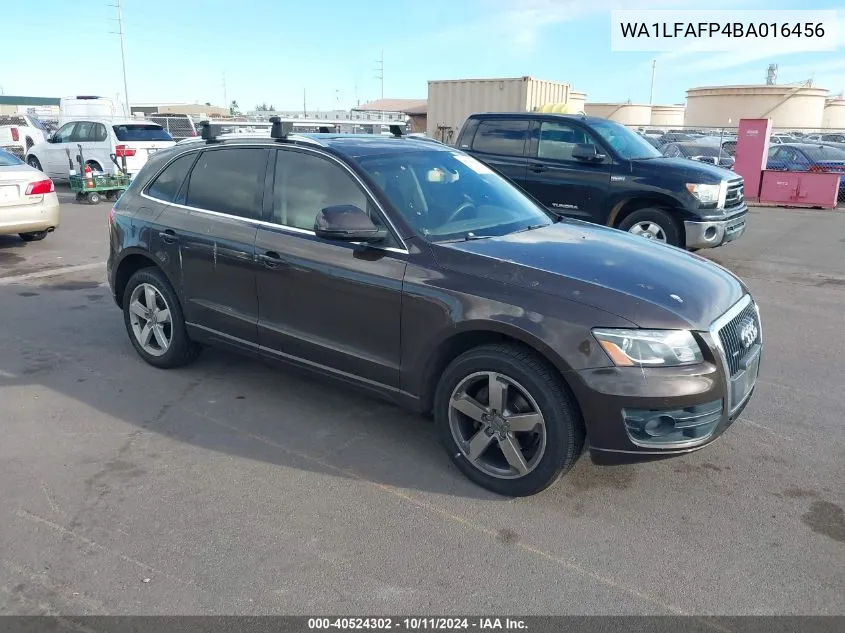 2011 Audi Q5 2.0T Premium VIN: WA1LFAFP4BA016456 Lot: 40524302