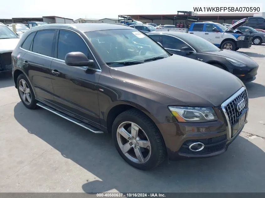 WA1WKBFP5BA070590 2011 Audi Q5 3.2 Premium Plus