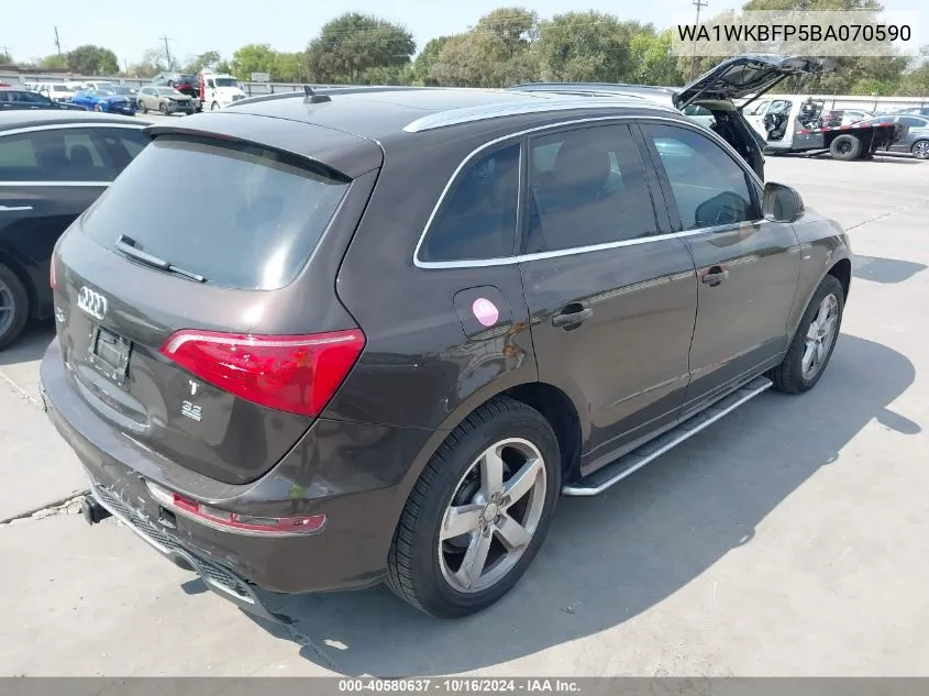 WA1WKBFP5BA070590 2011 Audi Q5 3.2 Premium Plus