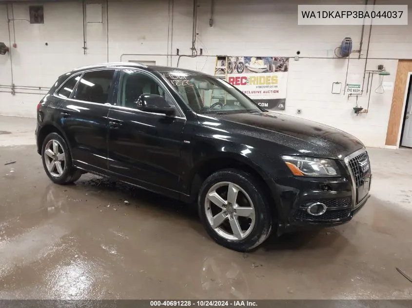 2011 Audi Q5 3.2 Premium Plus VIN: WA1DKAFP3BA044037 Lot: 40691228