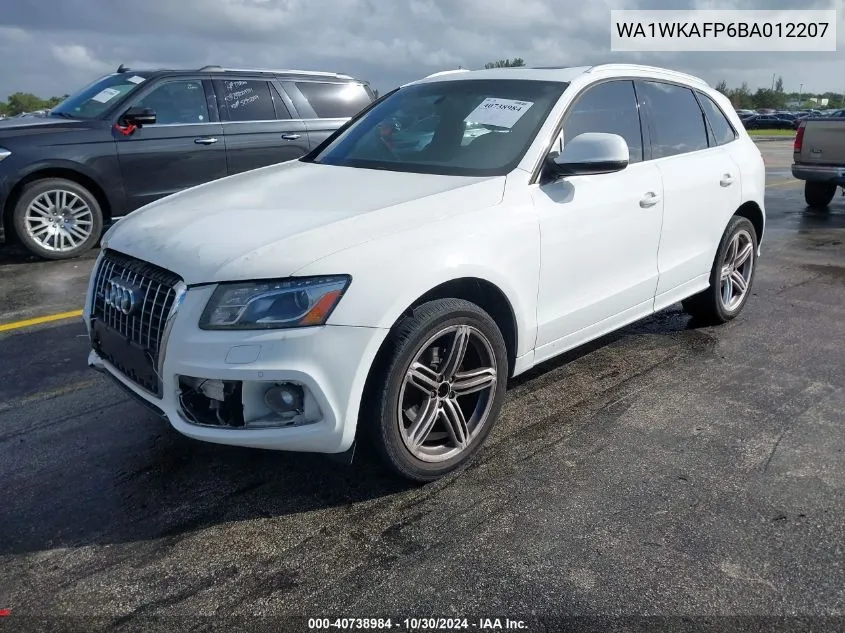 WA1WKAFP6BA012207 2011 Audi Q5 3.2 Premium Plus