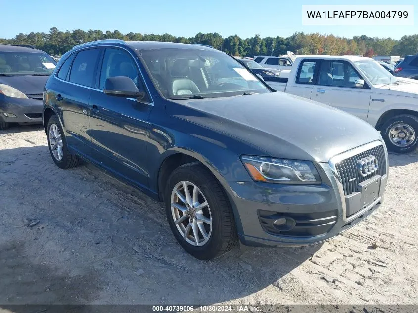 WA1LFAFP7BA004799 2011 Audi Q5 2.0T Premium