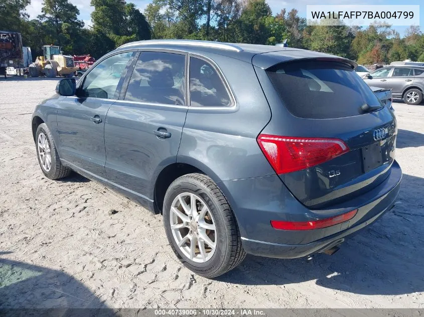 WA1LFAFP7BA004799 2011 Audi Q5 2.0T Premium