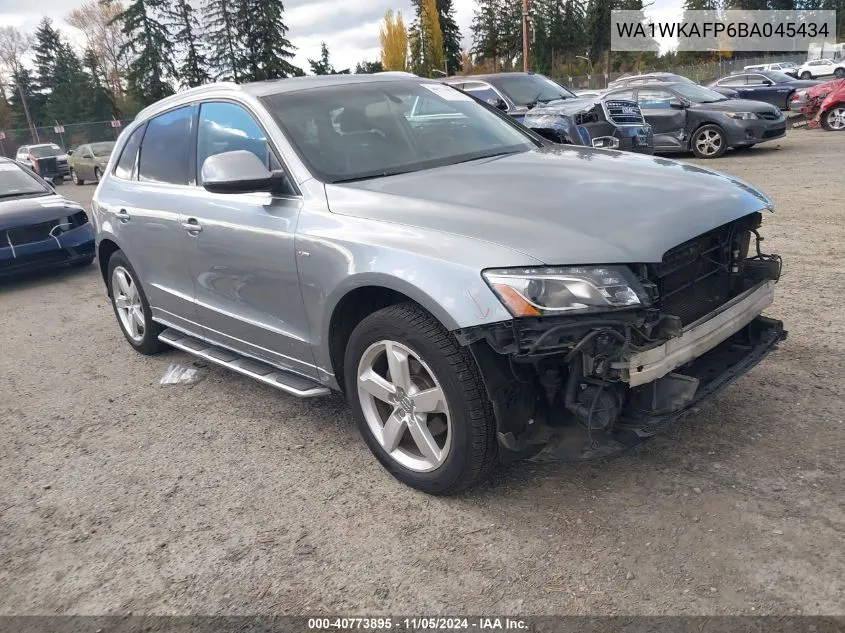 2011 Audi Q5 3.2 Premium Plus VIN: WA1WKAFP6BA045434 Lot: 40773895