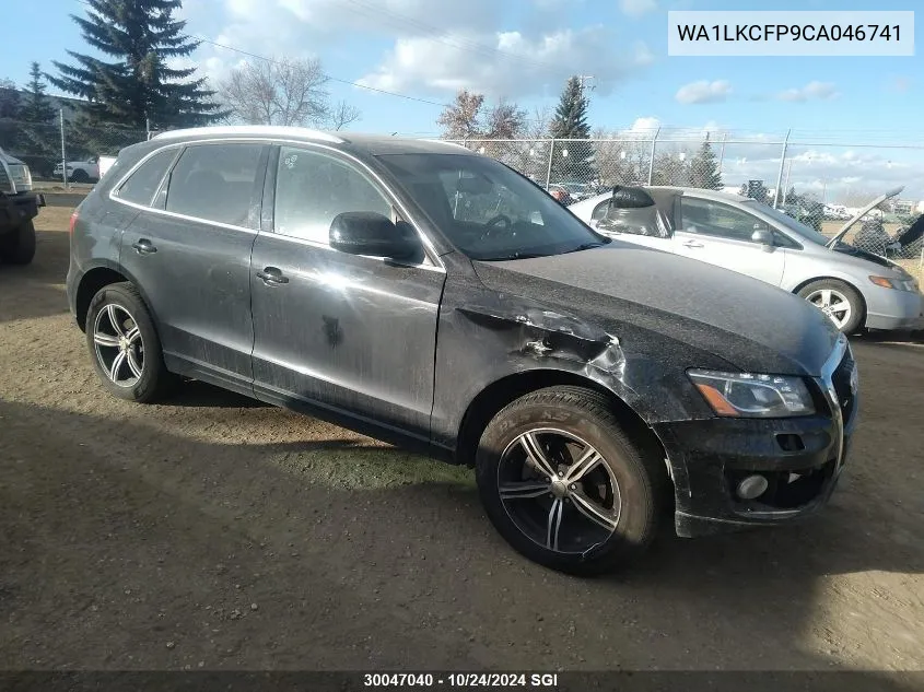 2012 Audi Q5 VIN: WA1LKCFP9CA046741 Lot: 30047040