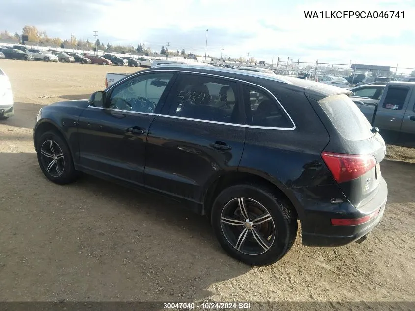 2012 Audi Q5 VIN: WA1LKCFP9CA046741 Lot: 30047040