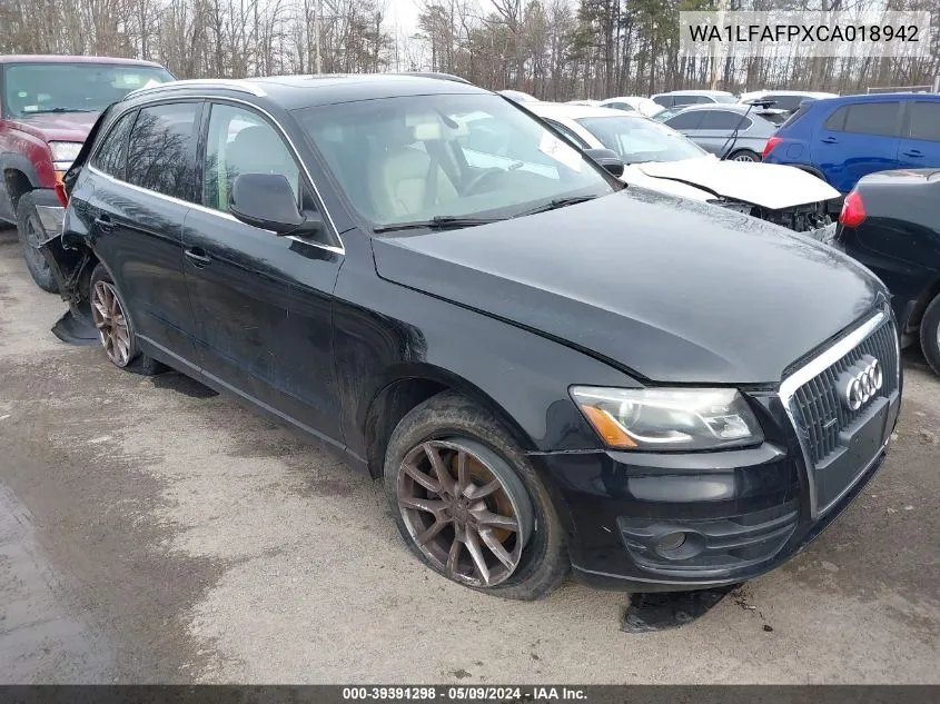 WA1LFAFPXCA018942 2012 Audi Q5 2.0T Premium