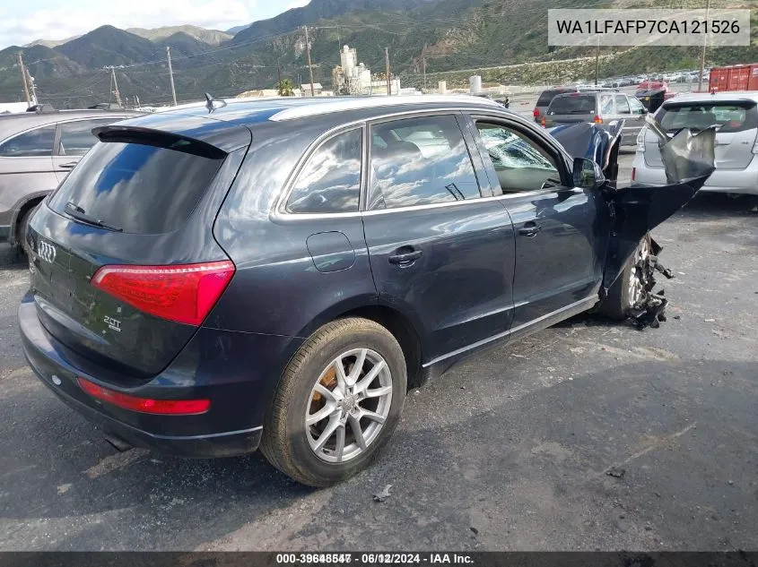 WA1LFAFP7CA121526 2012 Audi Q5 2.0T Premium