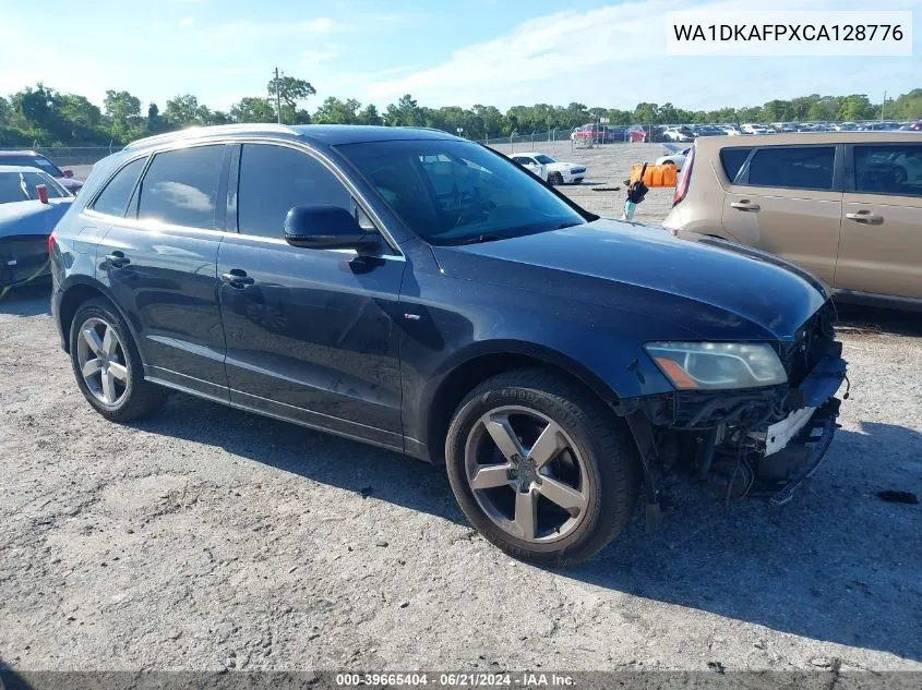 2012 Audi Q5 3.2 Premium Plus VIN: WA1DKAFPXCA128776 Lot: 39665404