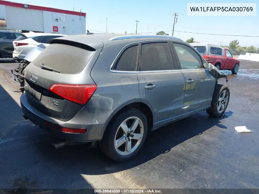 2012 Audi Q5 2.0T Premium VIN: WA1LFAFP5CA030769 Lot: 39843008