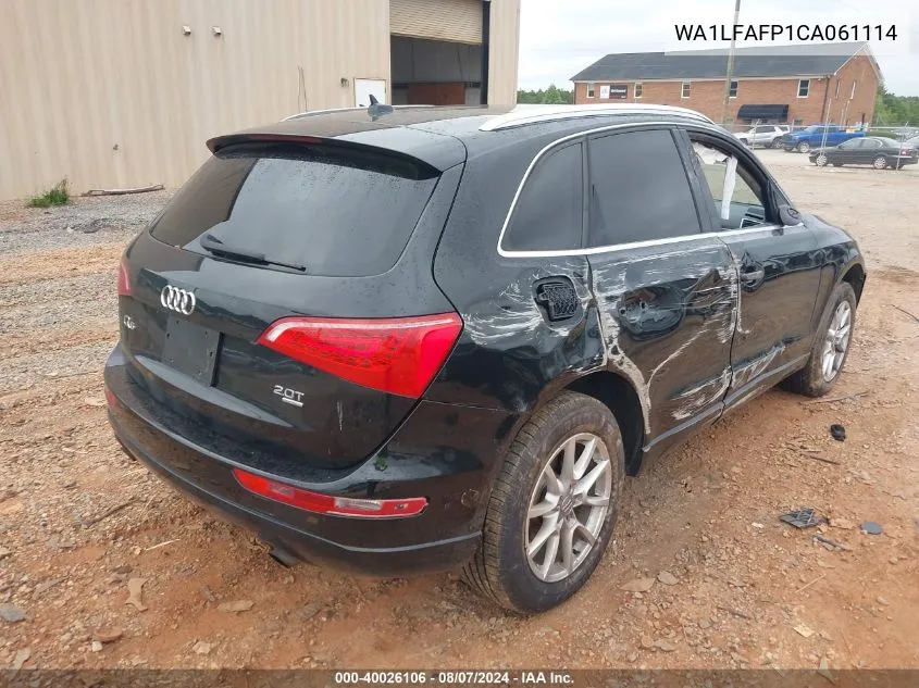 WA1LFAFP1CA061114 2012 Audi Q5 2.0T Premium