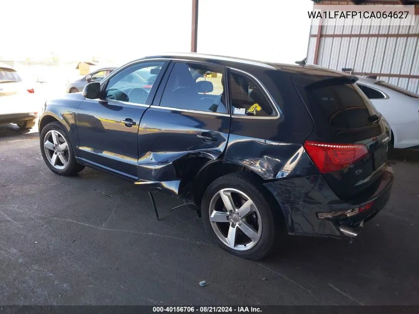 2012 Audi Q5 Premium Plus VIN: WA1LFAFP1CA064627 Lot: 40156706