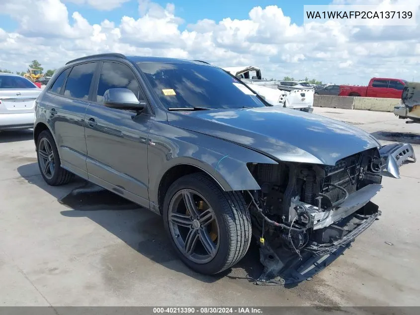 WA1WKAFP2CA137139 2012 Audi Q5 3.2 Premium