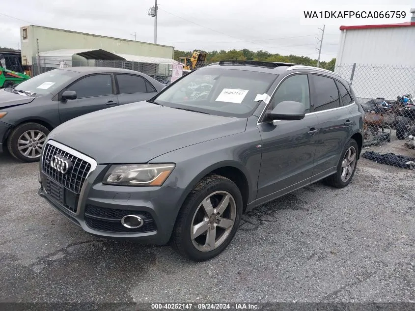 WA1DKAFP6CA066759 2012 Audi Q5 3.2 Premium Plus