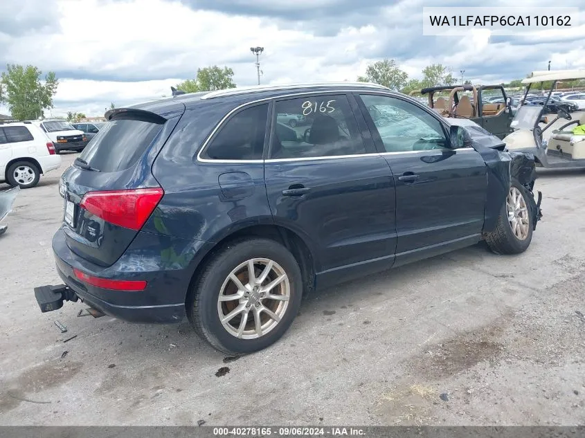 WA1LFAFP6CA110162 2012 Audi Q5 2.0T Premium