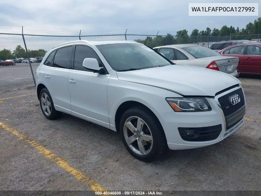 WA1LFAFP0CA127992 2012 Audi Q5 2.0T Premium