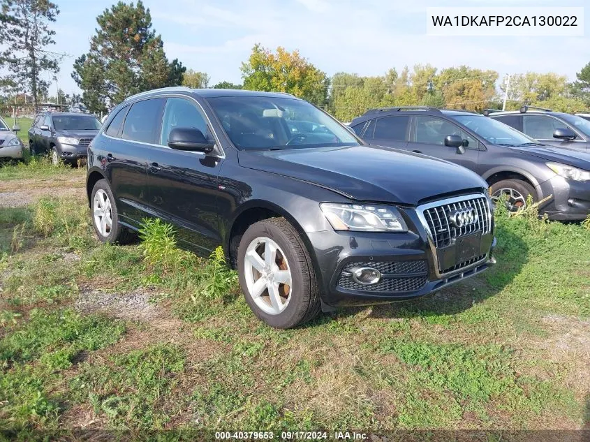 WA1DKAFP2CA130022 2012 Audi Q5 3.2 Premium Plus