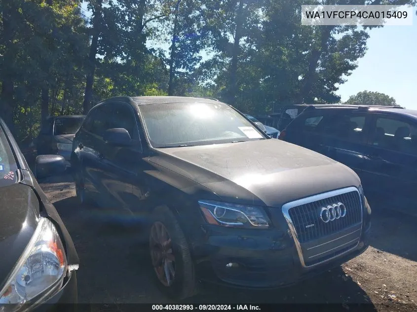 2012 Audi Q5 VIN: WA1VFCFP4CA015409 Lot: 40382993