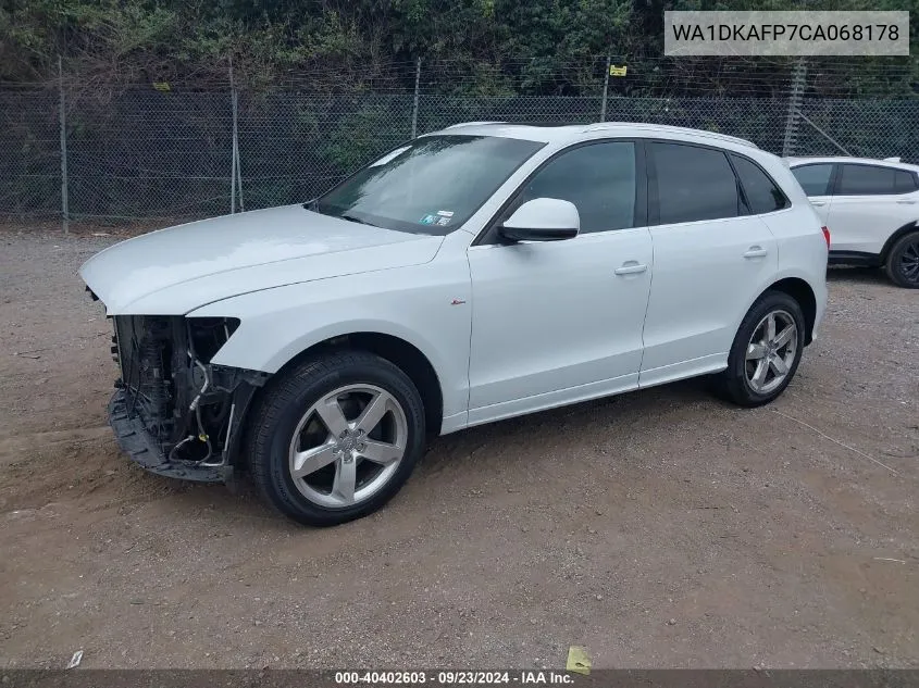 WA1DKAFP7CA068178 2012 Audi Q5 3.2 Premium Plus