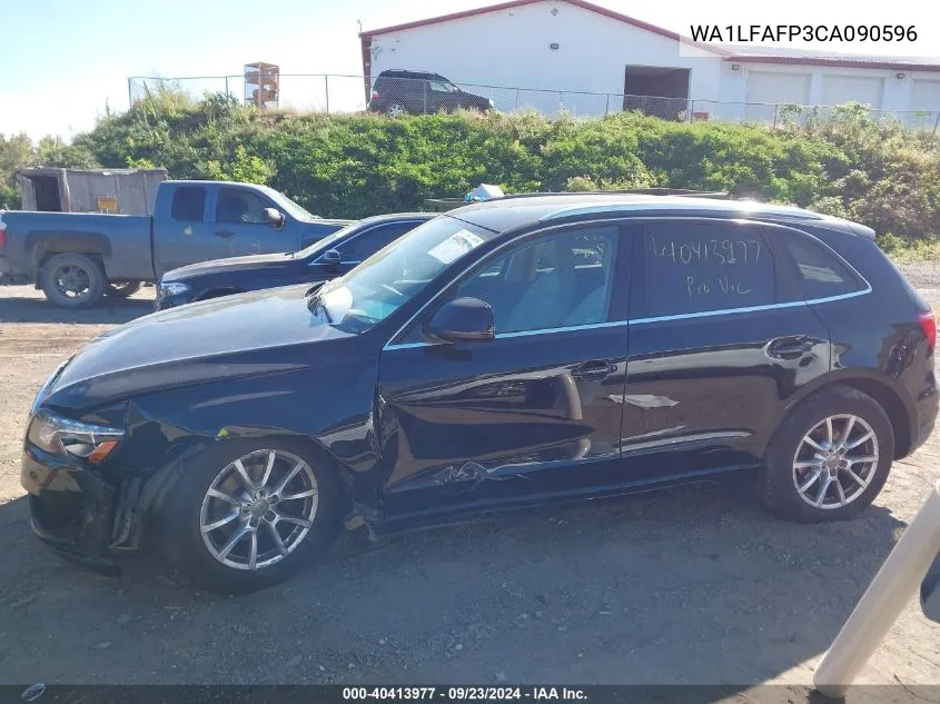 WA1LFAFP3CA090596 2012 Audi Q5 2.0T Premium