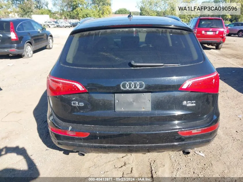 2012 Audi Q5 2.0T Premium VIN: WA1LFAFP3CA090596 Lot: 40413977