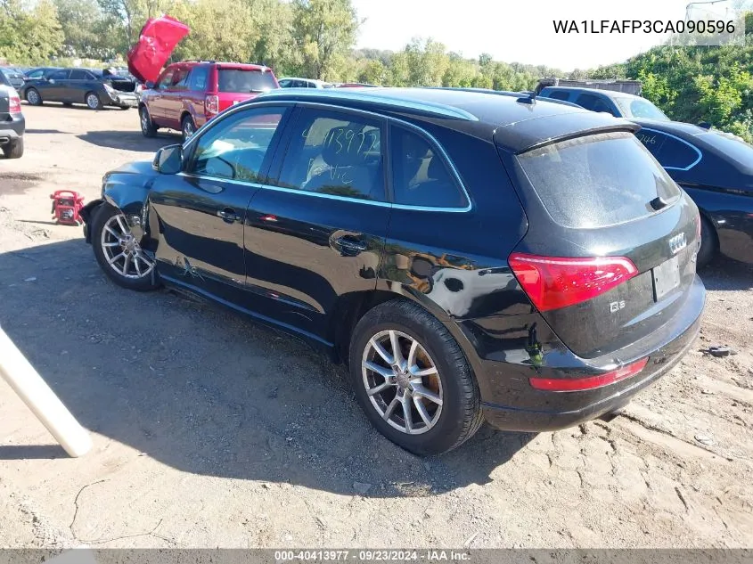 2012 Audi Q5 2.0T Premium VIN: WA1LFAFP3CA090596 Lot: 40413977